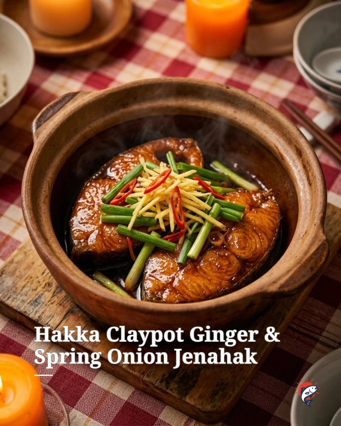 Hakka Claypot Ginger &amp; Spring Onion Jenahak Merah