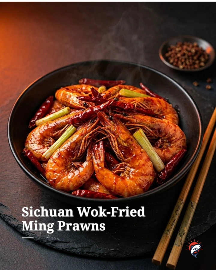 Sichuan Doubanjiang Ming Prawns