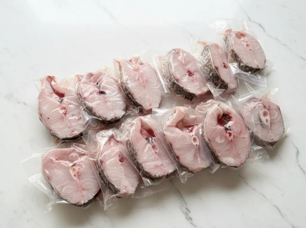 Threadfin Kurau Fish Steak Cut